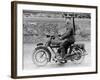 1918 500Cc Bsa Wd Motorcycle, (C1918)-null-Framed Photographic Print