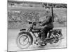 1918 500Cc Bsa Wd Motorcycle, (C1918)-null-Mounted Photographic Print