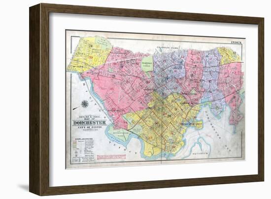 1918, Boston, Dorchester, Massachusetts, United States-null-Framed Giclee Print