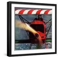 "1918 Fokker D-7," May 18, 1963-John Zimmerman-Framed Premium Giclee Print