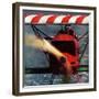 "1918 Fokker D-7," May 18, 1963-John Zimmerman-Framed Giclee Print