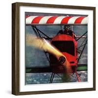 "1918 Fokker D-7," May 18, 1963-John Zimmerman-Framed Giclee Print