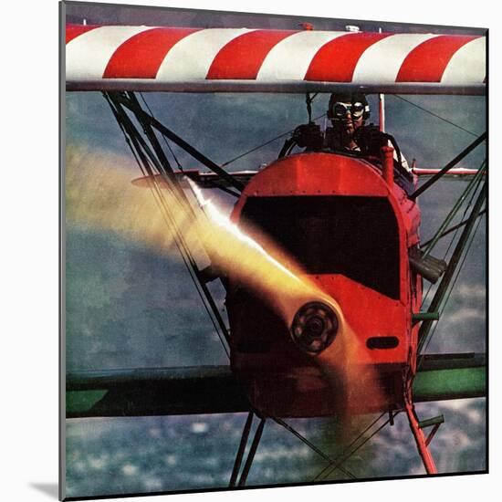 "1918 Fokker D-7," May 18, 1963-John Zimmerman-Mounted Giclee Print