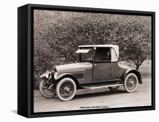 1918 Hudson Runabout Landau-null-Framed Stretched Canvas