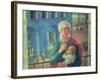 1918 in Petrograd, 1920-Kuzma Sergievitch Petrov-Vodkin-Framed Giclee Print