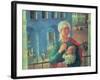 1918 in Petrograd, 1920-Kuzma Sergievitch Petrov-Vodkin-Framed Giclee Print