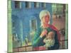 1918 in Petrograd, 1920-Kuzma Sergievitch Petrov-Vodkin-Mounted Giclee Print