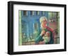 1918 in Petrograd, 1920-Kuzma Sergievitch Petrov-Vodkin-Framed Giclee Print