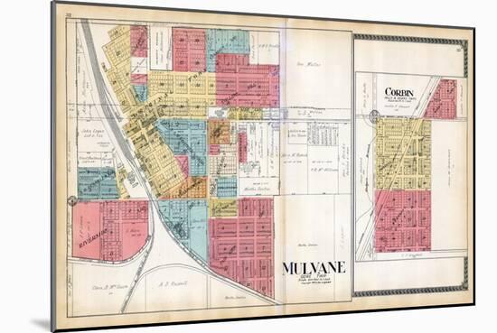 1918, Mulvane, Corbin, Kansas, United States-null-Mounted Giclee Print