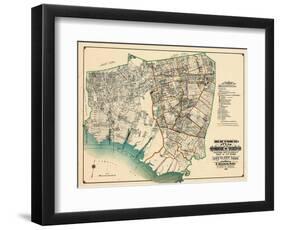 1918, Queens, New York, United States-null-Framed Giclee Print