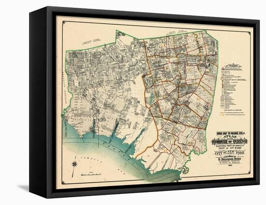 1918, Queens, New York, United States-null-Framed Stretched Canvas