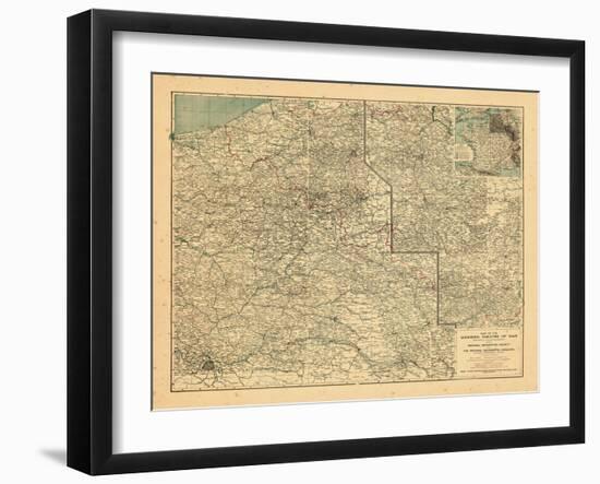 1918, Western Theatre of War, France-null-Framed Giclee Print
