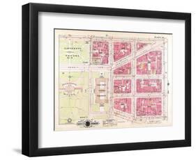 1919, Plate 023, District of Columbia, United States, White House-null-Framed Premium Giclee Print