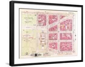 1919, Plate 023, District of Columbia, United States, White House-null-Framed Giclee Print