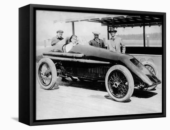 1920 Duesenberg Record Car, Driven by Jimmy Murphy, (C1920)-null-Framed Stretched Canvas