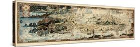 1920, Fairyland Newly Discovered Anciente Mappe-null-Stretched Canvas