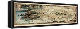 1920, Fairyland Newly Discovered Anciente Mappe-null-Framed Stretched Canvas