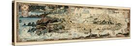 1920, Fairyland Newly Discovered Anciente Mappe-null-Stretched Canvas