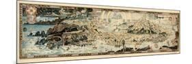 1920, Fairyland Newly Discovered Anciente Mappe-null-Mounted Premium Giclee Print