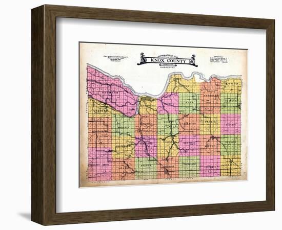 1920, Knox County, Nebraska, United States-null-Framed Giclee Print