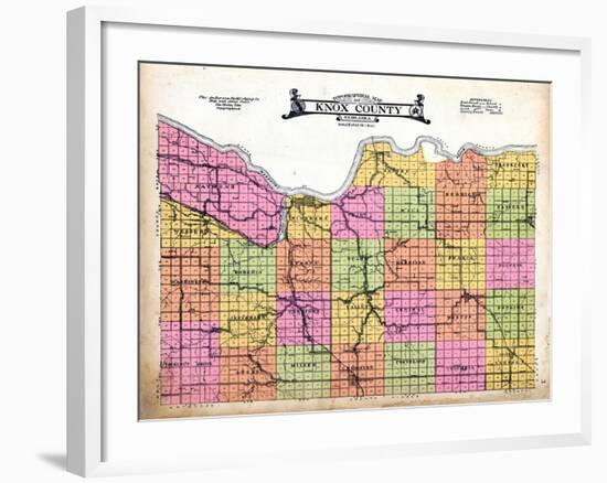 1920, Knox County, Nebraska, United States-null-Framed Giclee Print