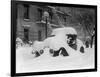 1920's Model Car Is Covered with Snow after a January 1922 Blizzard in Washington, D.C-null-Framed Photo