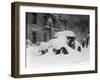 1920's Model Car Is Covered with Snow after a January 1922 Blizzard in Washington, D.C-null-Framed Photo