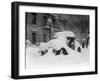 1920's Model Car Is Covered with Snow after a January 1922 Blizzard in Washington, D.C-null-Framed Photo