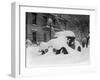 1920's Model Car Is Covered with Snow after a January 1922 Blizzard in Washington, D.C-null-Framed Photo