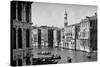 1920s-1930s Grand Canal from Rialto Bridge Venice, Italy-null-Stretched Canvas