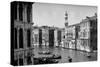 1920s-1930s Grand Canal from Rialto Bridge Venice, Italy-null-Stretched Canvas