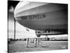 1920s-1930s People Looking at Gondola of Graf Zeppelin LZ-127 German Rigid Lighter Than Air Airship-null-Stretched Canvas