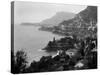 1920s Aerial Nice French Riviera Coastline Cote D'Zur Mediterranean Sea-null-Stretched Canvas