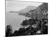 1920s Aerial Nice French Riviera Coastline Cote D'Zur Mediterranean Sea-null-Mounted Photographic Print