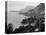 1920s Aerial Nice French Riviera Coastline Cote D'Zur Mediterranean Sea-null-Stretched Canvas