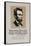 1920s American Banking Poster, Abe Lincoln Teach Economy-null-Framed Stretched Canvas
