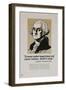 1920s American Banking Poster, George Washington-null-Framed Giclee Print