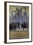 1920s American Banking Poster, New Year's Day-null-Framed Giclee Print