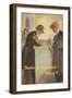 1920s American Banking Poster Saver or Spender Which?-null-Framed Giclee Print