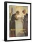 1920s American Banking Poster Saver or Spender Which?-null-Framed Giclee Print