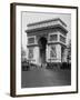 1920s Arc De Triomphe with Cars Paris, France-null-Framed Photographic Print