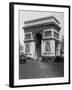 1920s Arc De Triomphe with Cars Paris, France-null-Framed Photographic Print