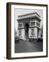 1920s Arc De Triomphe with Cars Paris, France-null-Framed Photographic Print