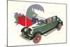 1920s Automobile-null-Mounted Art Print