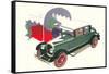 1920s Automobile-null-Framed Stretched Canvas