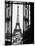 1920s Eiffel Tower Built 1889 Seen from Trocadero Wrought Iron Doors Paris,, France-null-Mounted Photographic Print