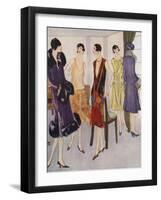 1920s Fashion, 1925, UK-null-Framed Giclee Print