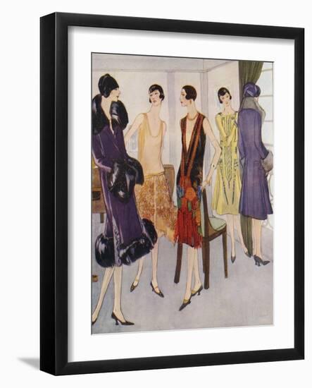 1920s Fashion, 1925, UK-null-Framed Giclee Print