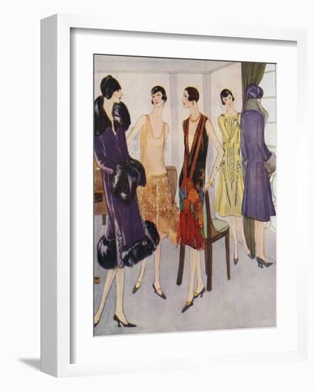 1920s Fashion, 1925, UK-null-Framed Giclee Print