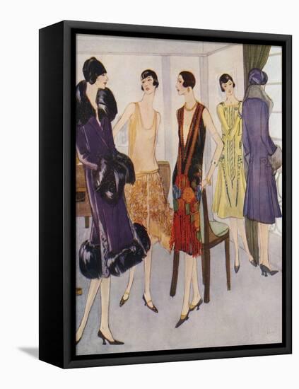 1920s Fashion, 1925, UK-null-Framed Stretched Canvas